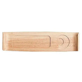 Arcoroc Mekkano Wood Board with Glass & Dish Locator 45cm  Adomoo